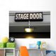 Stage Door Wall Mural