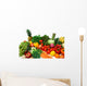 colorful vegetables and fruits Wall Decal
