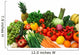 colorful vegetables and fruits Wall Decal