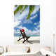 Tropical christmas Wall Mural