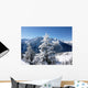Christmas in the Alps Wall Mural