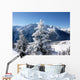Christmas in the Alps Wall Mural
