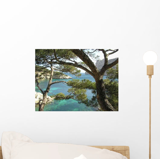 Calanque Sormiou Wall Decal Design 3