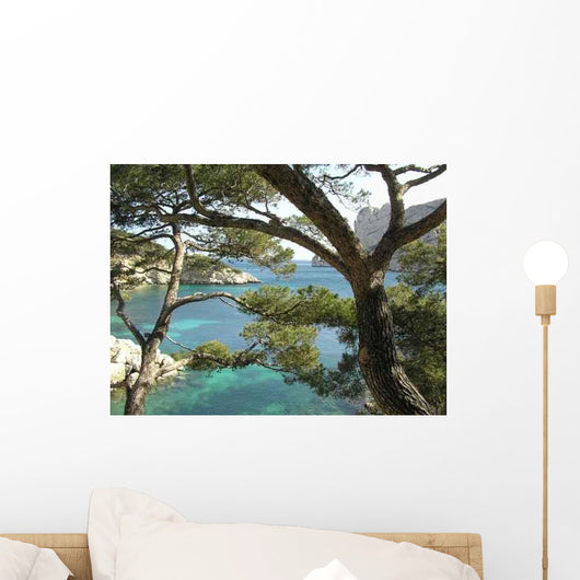 Calanque Sormiou Wall Decal Design 3