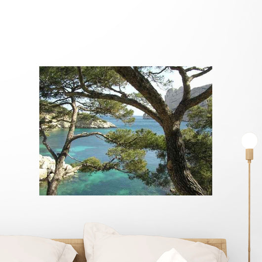 Calanque Sormiou Wall Decal Design 3
