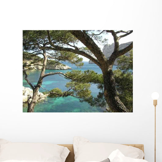 Calanque Sormiou Wall Decal Design 3