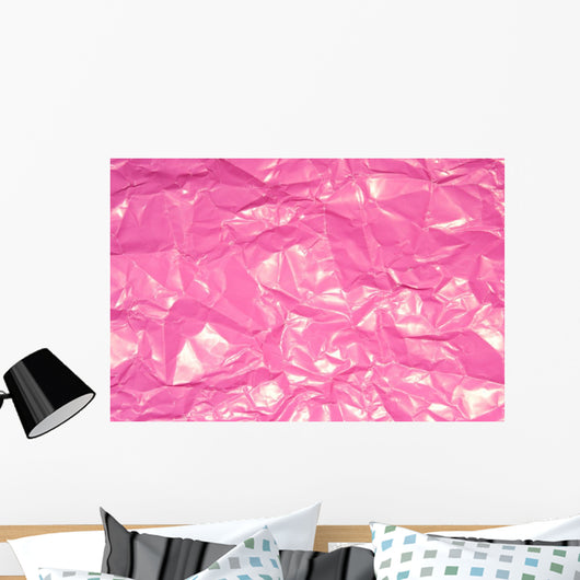 Pink Crushed Paper
