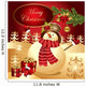 Christmas Illustration with Snowman