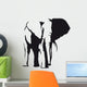 African Elephant Wall Decal