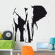 African Elephant Wall Decal
