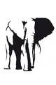 African Elephant Wall Decal