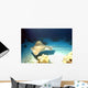 Stechrochen im Vorbeiflug Wall Decal