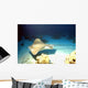 Stechrochen im Vorbeiflug Wall Decal