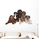 Chihuahua and Big Friends Wall Decal