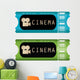 movie ticket Wall Decal