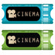 movie ticket Wall Decal