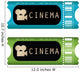 movie ticket Wall Decal