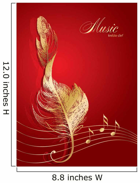 Golden Treble Clef Form