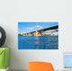 Bridge over the River Ob in Novosibirsk Wall Mural
