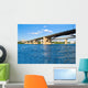 Bridge over the River Ob in Novosibirsk Wall Mural
