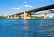 Bridge over the River Ob in Novosibirsk Wall Mural