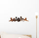 Group Big Dogs Wall Decal