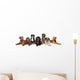 Group Big Dogs Wall Decal