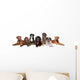 Group Big Dogs Wall Decal