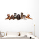 Group Big Dogs Wall Decal