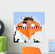 Snow Plow at Work Wall Mural
