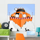 Snow Plow at Work Wall Mural