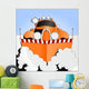 Snow Plow at Work Wall Mural
