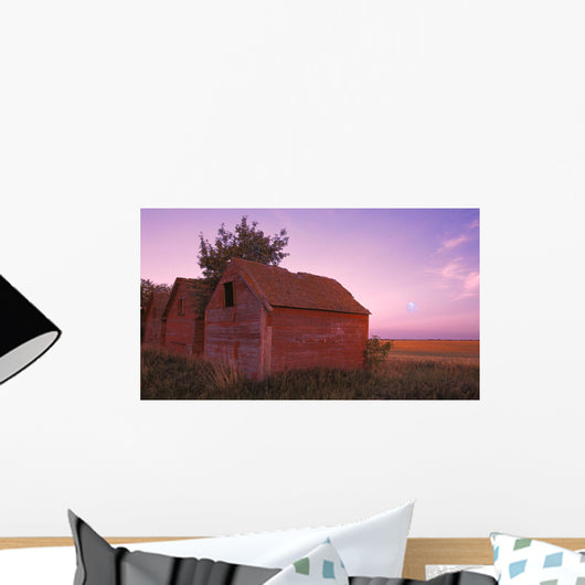 Farm Buildings Wall Mural