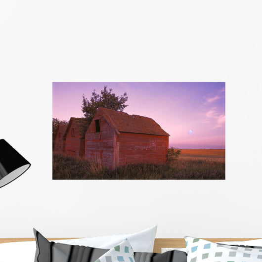 Farm Buildings Wall Mural
