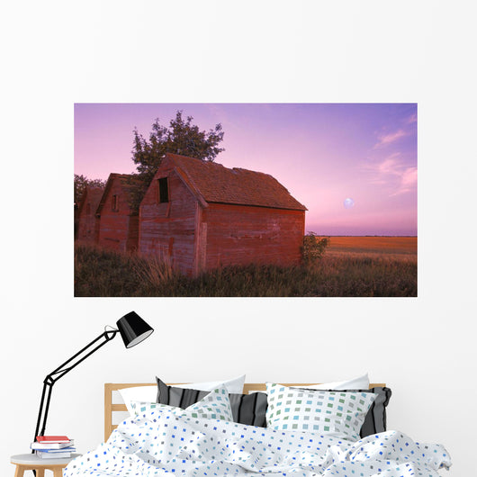Farm Buildings Wall Mural