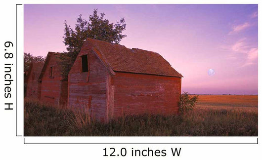 Farm Buildings Wall Mural
