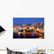 Pittsburgh at night Wall Mural