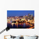 Pittsburgh at night Wall Mural