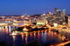 Pittsburgh at night Wall Mural