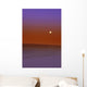 Sunset In A Desert Wall Mural