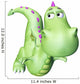 Dino Baby Green Dragon Wall Decal