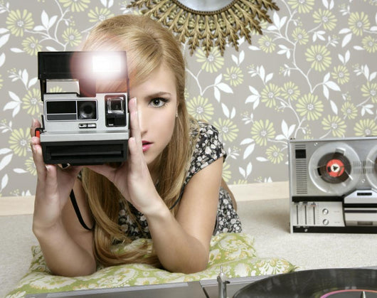 Camera Retro Photo Woman