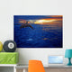 Dolphin Jumping Wall Mural