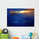 Dolphin Jumping Wall Mural