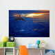 Dolphin Jumping Wall Mural
