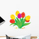Blossoming tulips Wall Decal