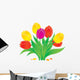 Blossoming tulips Wall Decal