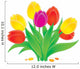 Blossoming tulips Wall Decal