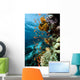Fish Coral and Ocean Wall Mural