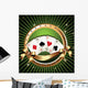 Casino Design Elements Wall Mural